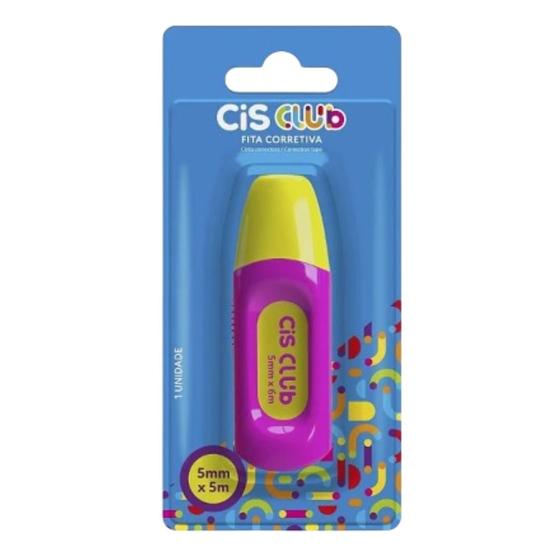 Imagem de Fita Corretiva 5mm x 5m CIS Club - CIS