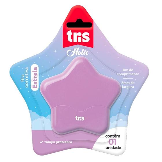 Imagem de Fita Corretiva Estrela Holic Dreamy 8mx5mm Tris