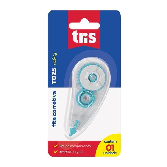 Imagem de Fita Corretiva T025 Colors - 8Mx5MM - Cart C/1 UN - Tris