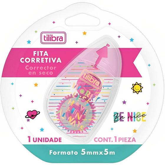 Imagem de Fita Corretiva Tilibra Be Nice