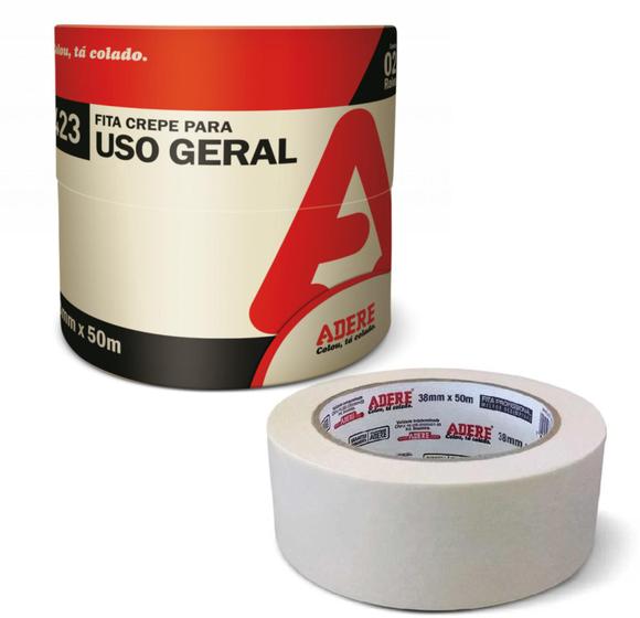 Fita Crepe 38x50 Uso Geral (423) C/6 Pcs Tapefix Adere Menor preço em Fita Crepe 38x50 Uso Geral (423) C/6 Pcs Tapefix Adere