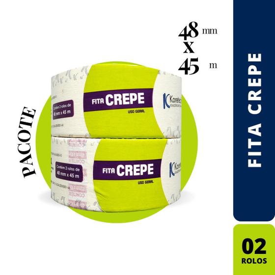 Imagem de Fita Crepe 48X45 Com 2