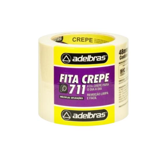 Imagem de FITA CREPE 711 TORRE 18mm X 40m COM 06 ROLOS