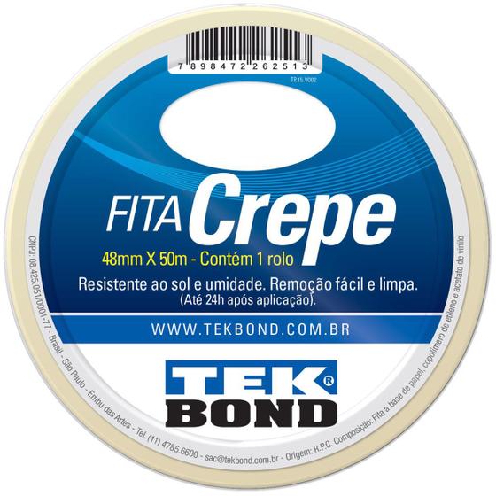 Imagem de Fita Crepe ATB 48MM x 50MT - Tekbond 21111048500