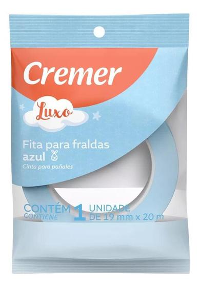 Imagem de Fita Crepe Azul para Fralda de Pano Cremer