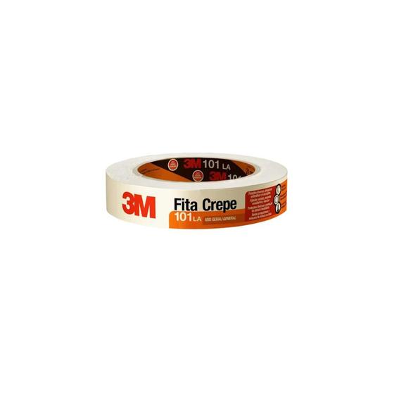 Fita crepe de uso geral 18mmx50m - 3m Menor preço em Fita crepe de uso geral 18mmx50m - 3m