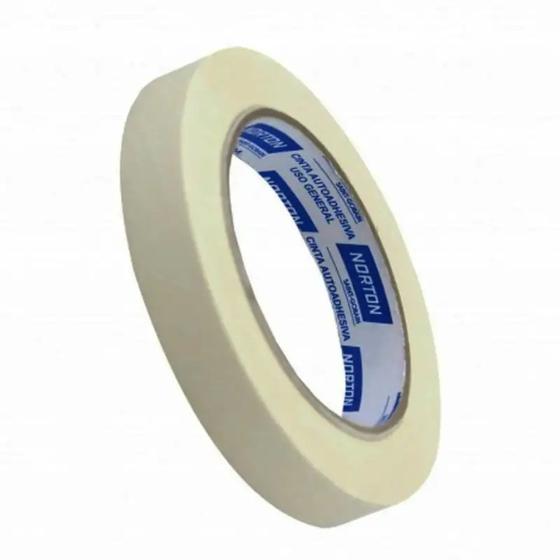 Imagem de Fita Crepe Norton Uso Geral Sanfona 24mmx50m