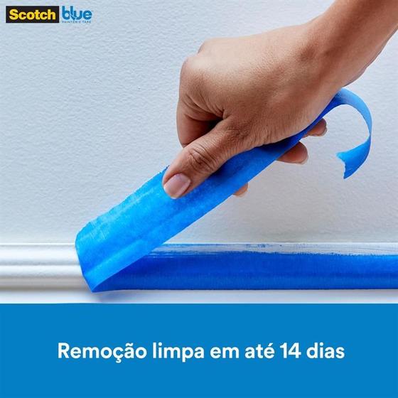 Imagem de Fita crepe scotch prof. blue 24mmx50mts. 3m