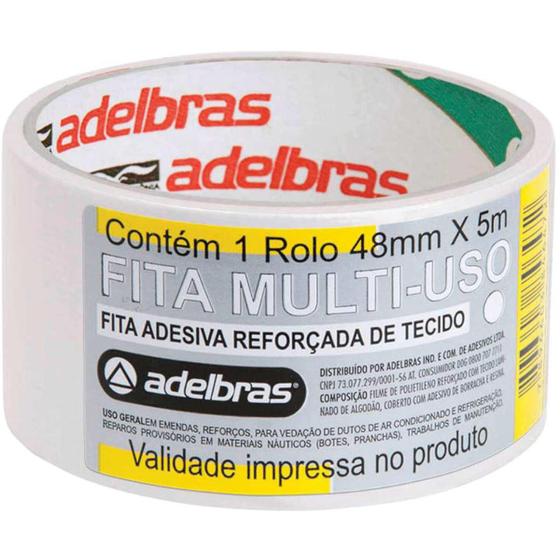 Imagem de Fita De Alta Resistencia Silver Tape Branca 48Mmx5M.