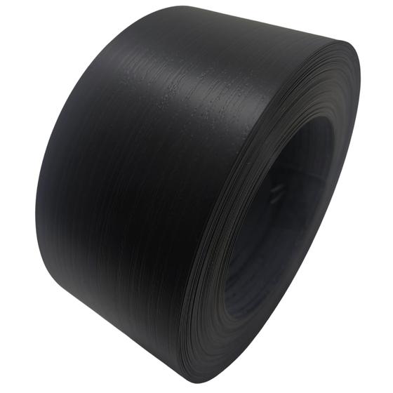 Imagem de Fita de Borda Para Mdf Preto Absoluto Duratex Madeirado 64mm X 10m Moveis Acabamento Revestimento
