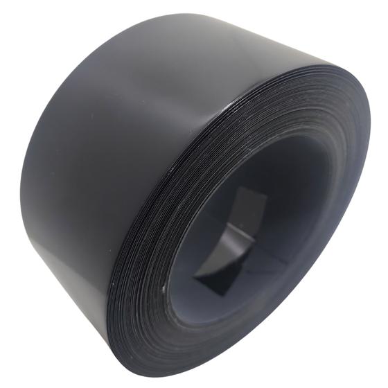 Imagem de Fita de Borda Para Mdf Preto Lacca Brilhante 15mm X 20mts Acabamento Moveis Mdf