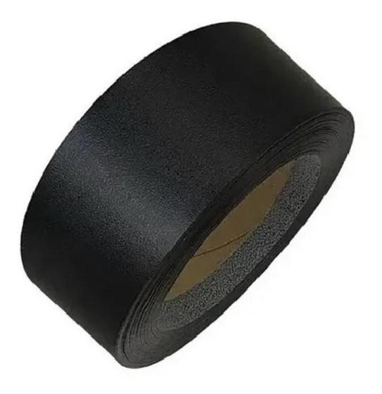 Imagem de Fita De Borda Para Móveis Mdf Preto Texturizado 64Mm X 50 Mt