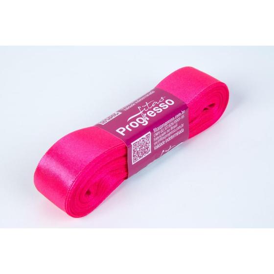 Imagem de Fita de Cetim 22MM 10M Rosa Neon 279