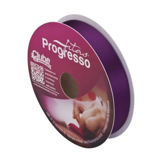 Imagem de Fita de Cetim 22mm Progresso Face Simples N05 50m