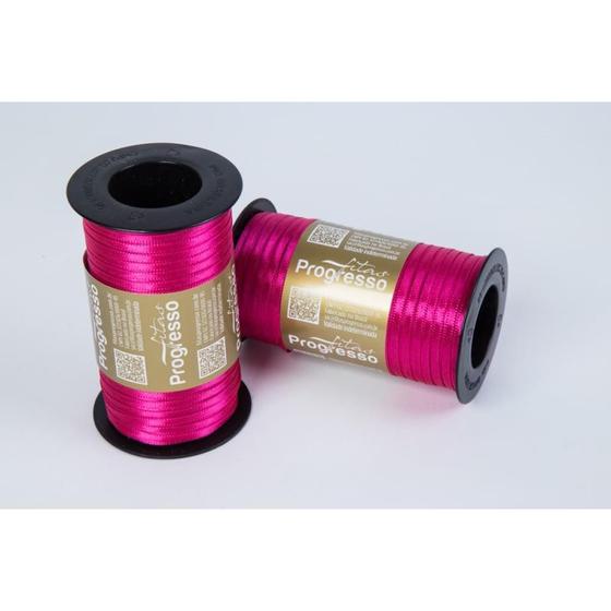 Imagem de Fita de Cetim 4MM 100M. PINK Duplo T900