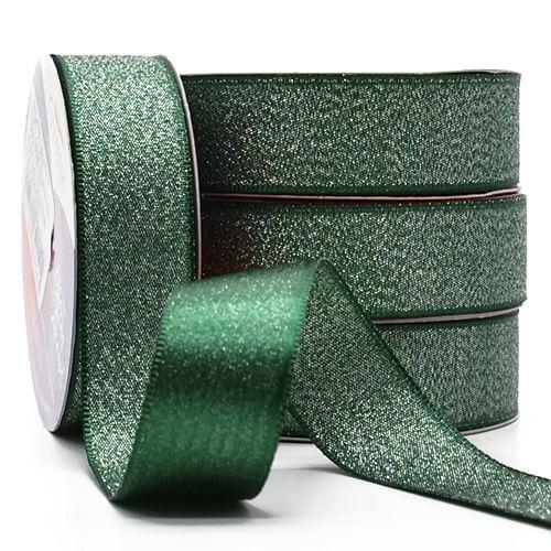 Imagem de Fita de Cetim Com Lurex Prata Nº 05 22mm Com 10 Metros