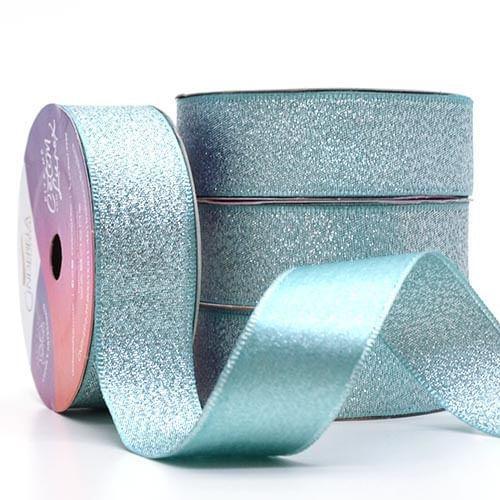 Imagem de Fita de Cetim Com Lurex Prata Nº 05 22mm Com 10 Metros