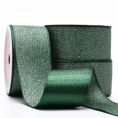 Imagem de Fita de Cetim Com Lurex Prata Nº 09 38mm Com 10 Metros
