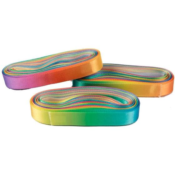 Imagem de Fita de Cetim Multicolor Najar 104/03 15mm Rolo com 10 Metros