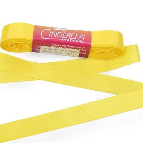 Imagem de Fita de Cetim Nº 03 15mm com 10 Metros - Cinderela
