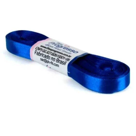Imagem de Fita de Cetim Progresso 10mm nº2 - 10m 276 Azul Pavão - 1un