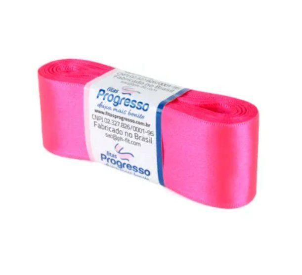 Imagem de Fita de Cetim Progresso 38mm nº9 - 10m Cor 279 Rosa Cítrico - 01 unidade