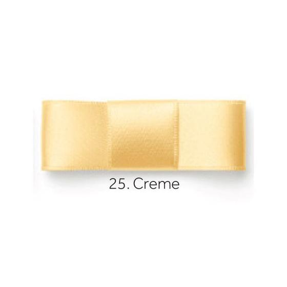 Fita de Cetim Simples N 12 50mmx10m Najar - Creme Menor preço em Fita de Cetim Simples N 12 50mmx10m Najar - Creme