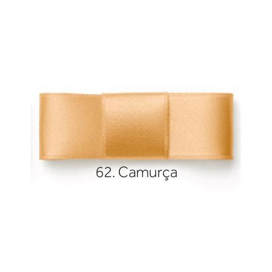 Fita de Cetim Simples N 2 10mmx10m Najar - Camurça Menor preço em Fita de Cetim Simples N 2 10mmx10m Najar - Camurça