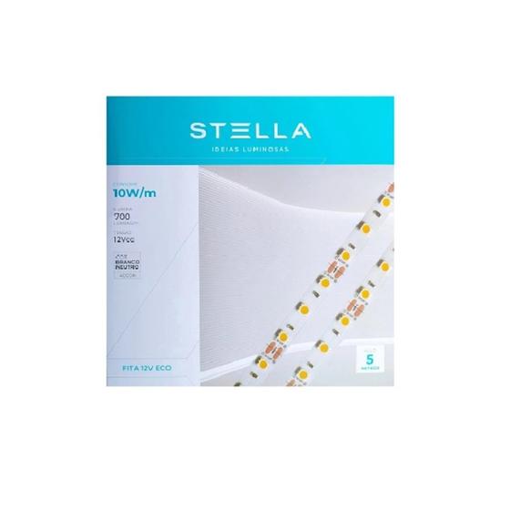 Imagem de Fita de Led Eco 10w/m 12v 4000k STH7814/40 Stella