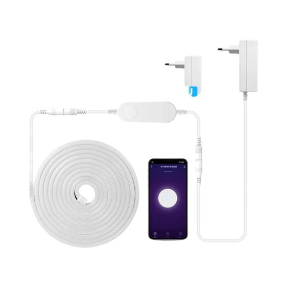 Imagem de Fita de LED Neon Smart WiFi Flexível - 120 LEDs/m - Compatível com Alexa e Google