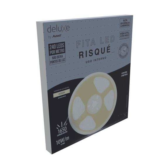 Imagem de Fita De Led Risqué 10Wm Luz Neutra 4000K 5M 12V Avant