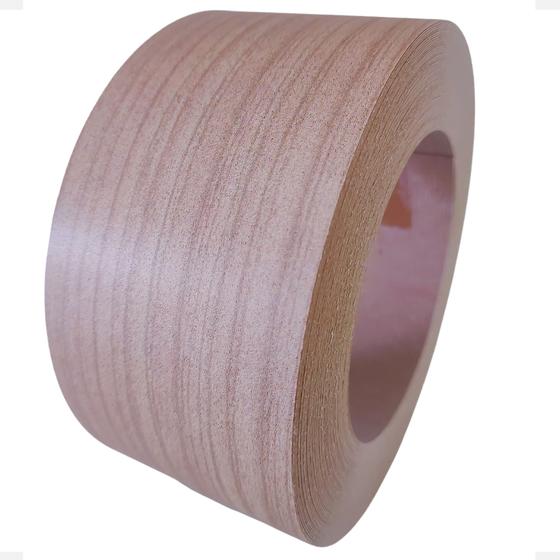 Imagem de Fita De Pvc Mdf Novo Noce Amendoa 32mm X 20m Moveis Madeirado