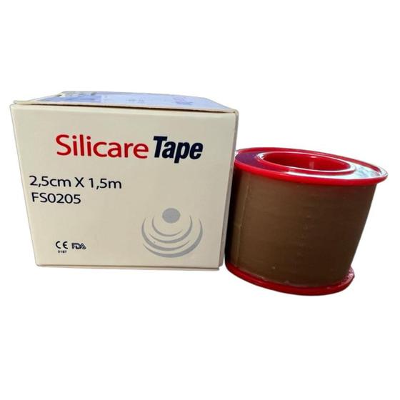 Imagem de Fita de silicone para cicatrizacao Cesárea Queloide 1un 2,5cm x 1,5m  VitaMedical