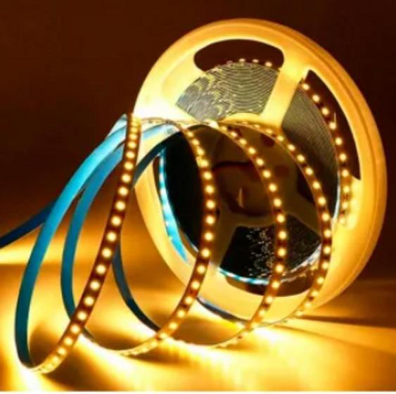 Imagem de Fita direta 120 leds 10 metros com dupla face para perfil - 3000 k