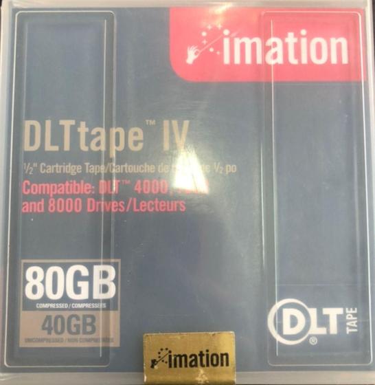 Imagem de Fita DLT IV 40GB/80GB - Compatível com DLT 4000, 7000 e 8000 - Imation