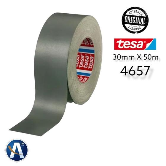 Imagem de Fita Duct Tape Premium 4657 Tecido Acrilica 30Mmx50M Tesa