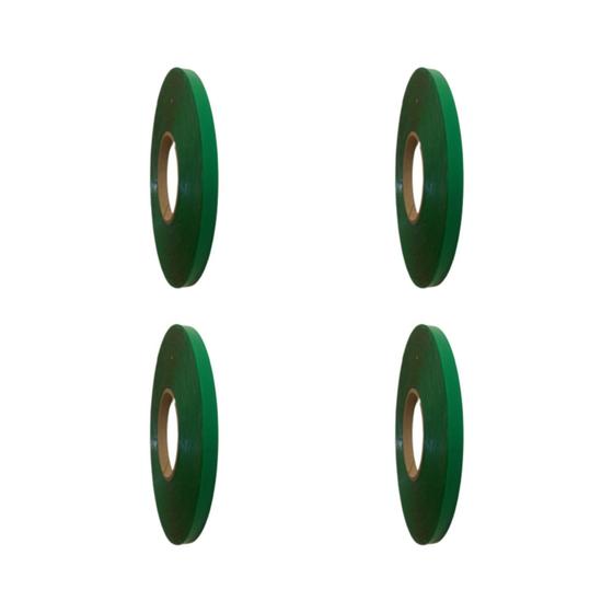 Imagem de Fita Dupla Face 12 mm X 20 Metros Liner Verde Kit com 4 Unidades