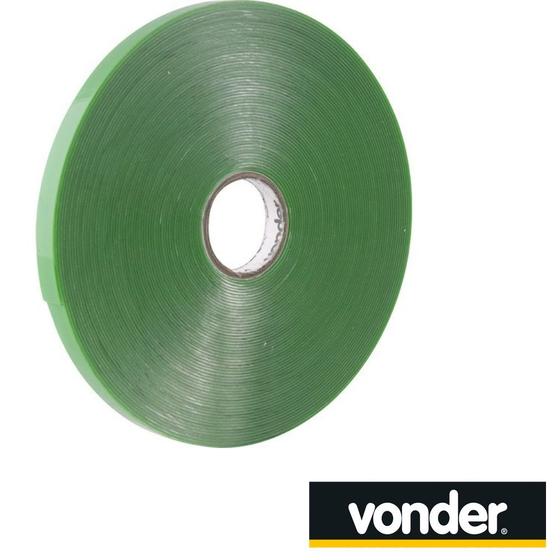 Imagem de Fita Dupla Face  19 Mm X 20 Metros Transparente Vonder