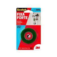 Imagem de Fita dupla face 3m fixa forte 