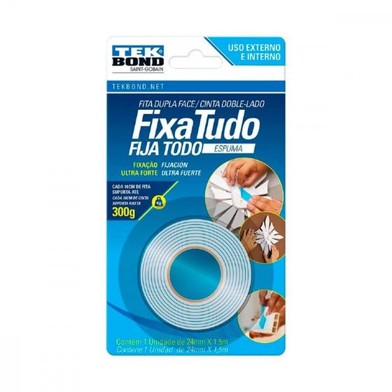Imagem de Fita Dupla Face Esp.Tek Bond 24X1,5M
