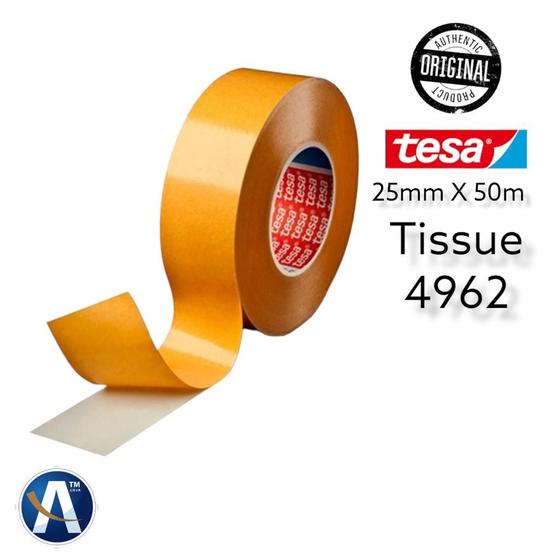 Imagem de Fita Dupla Face Premium Tissue 4962 De 25mmx50m Tesa