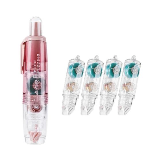 Imagem de Fita Dupla Face Transparente - 12 Peças com Distribuidor de Pontos - Recargas
