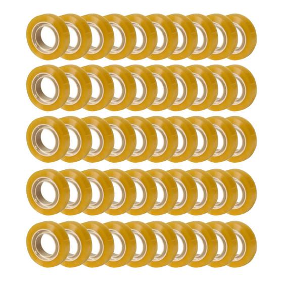 Fita Durex Adesiva 12mm x 20m Fit Pel kit com 50 rolos Menor preço em Fita Durex Adesiva 12mm x 20m Fit Pel kit com 50 rolos