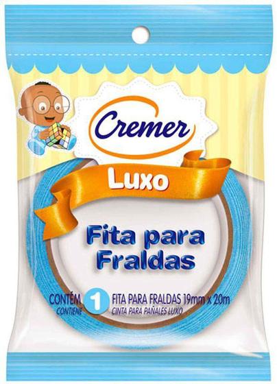 Imagem de Fita fralda azul 19mmx20m - cremer