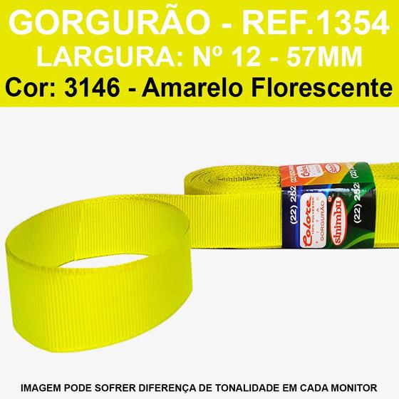 Imagem de FITA GORGURAO LISA SINIMBU 10MT REF.1354/57 MM/Nº12