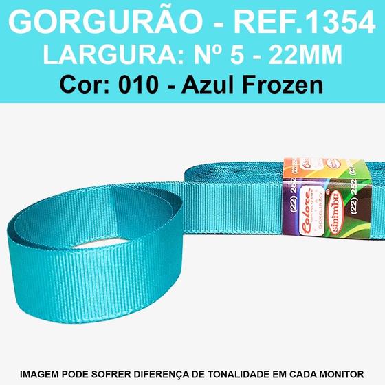 Imagem de FITA GORGURAO LISA SINIMBU10MT REF.1354/22 MM/Nº5