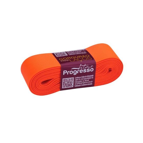 Imagem de Fita Gorgurão para Laço Lisa Progresso Nº 09 - 38 mm com 10 Metros