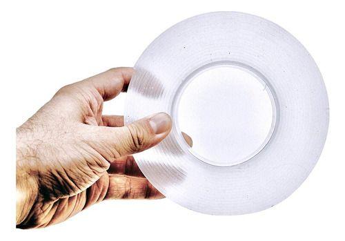 Imagem de Fita Grip Tape Suporte Gel Auto Colante Dupla Face Forte 5m