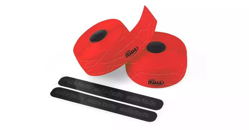 Imagem de Fita Guidão Selle Itália Vermelha Smootape Gran Fondo 2.5mm