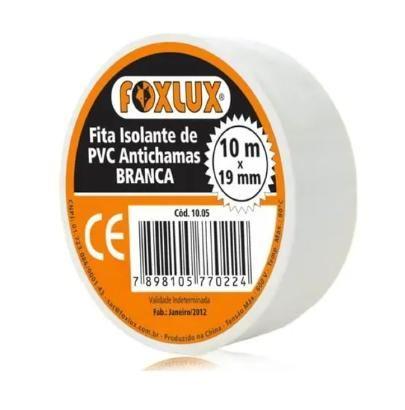 Imagem de Fita Isolante 19mm x 10mts Branca - FOXLUX